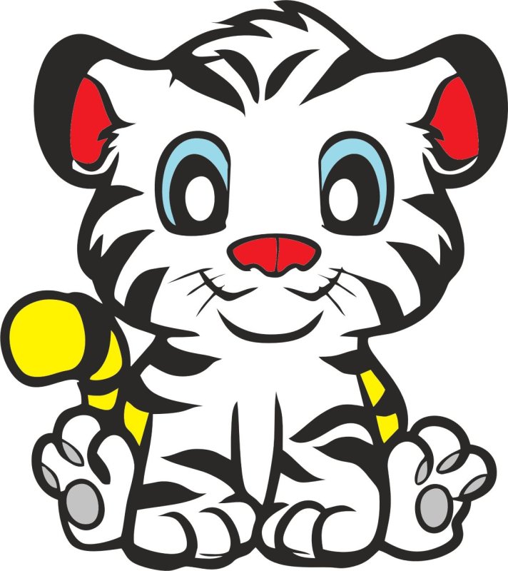 Трафарет "Лисичка", а5