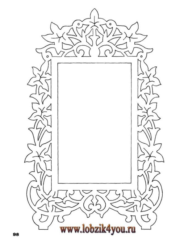 Рамки для выпиливания лобзиком