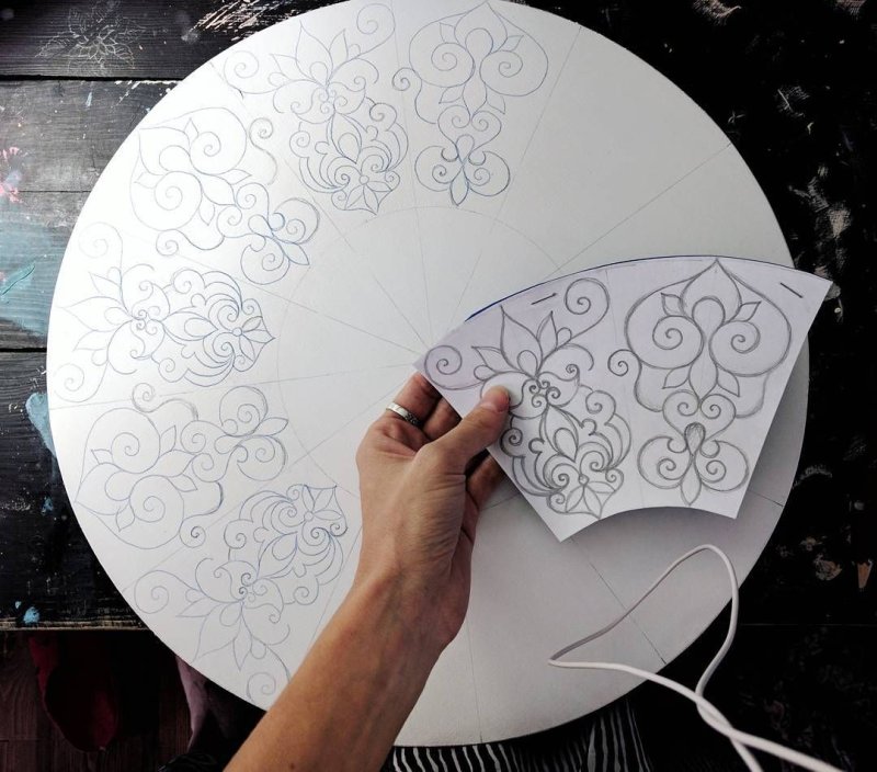 Акриловый трафарет