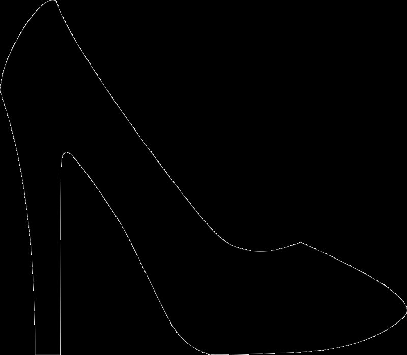 Туфли контур