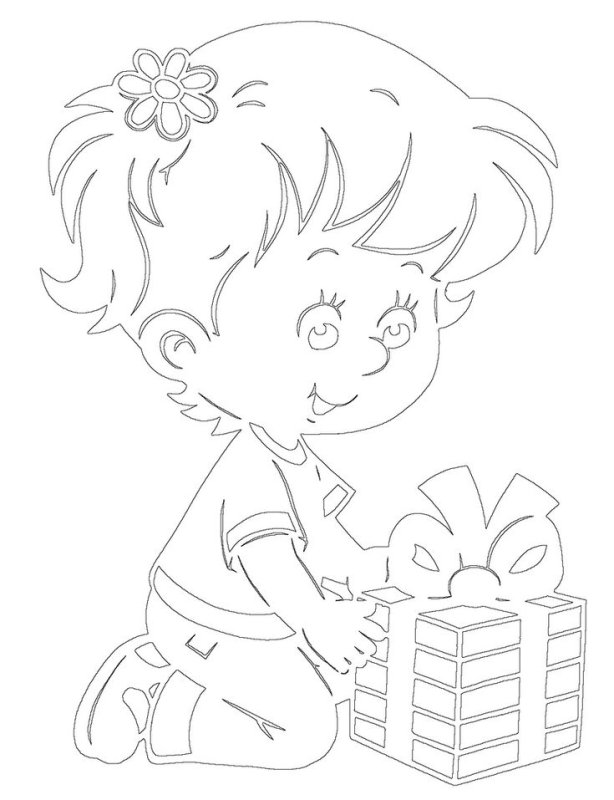 Вытынанка на день защиты детей