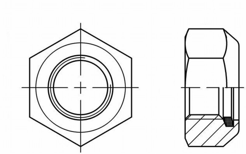 Гайка накидная м24