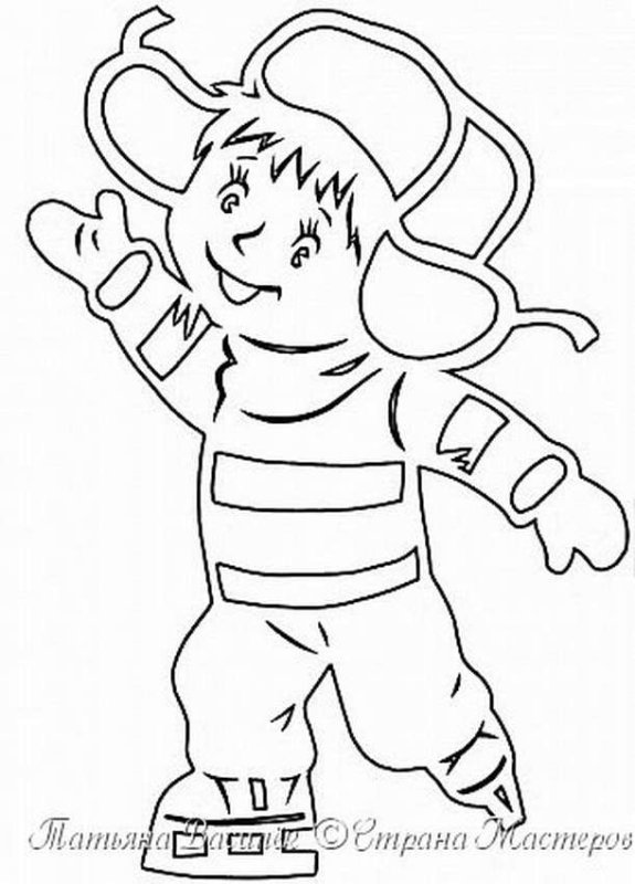 Вытынанки на новый год дети