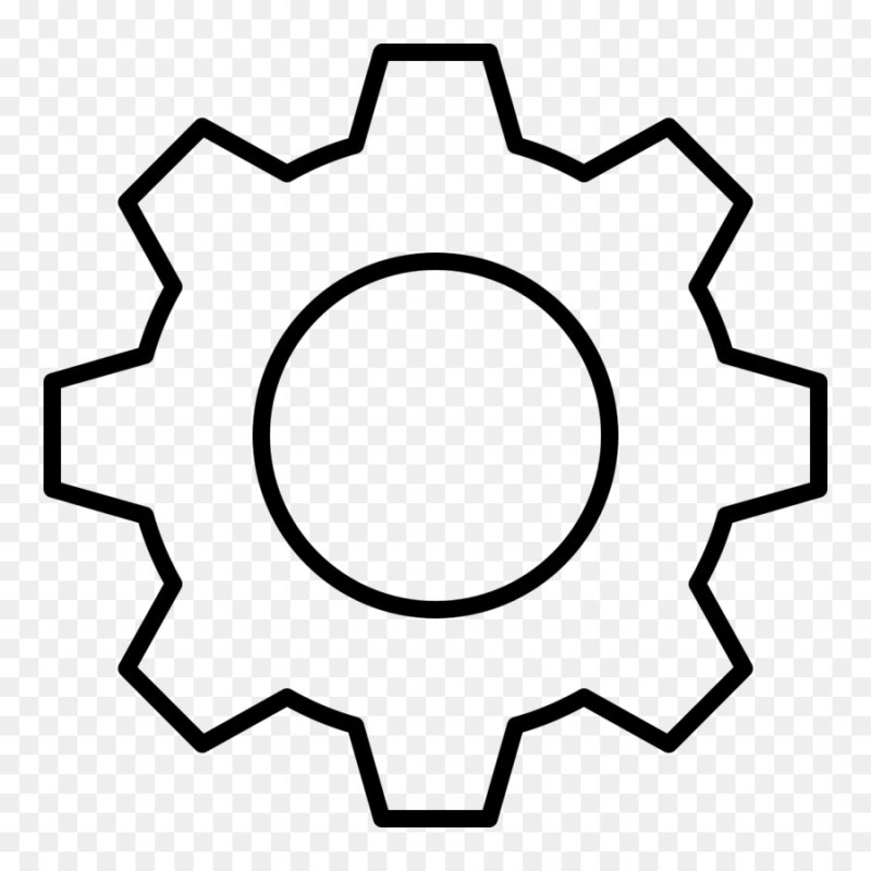 Шестеренка контур