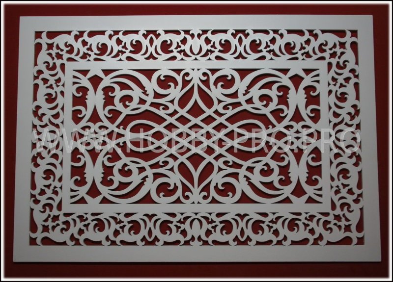 Восточный узор пропильная резьба