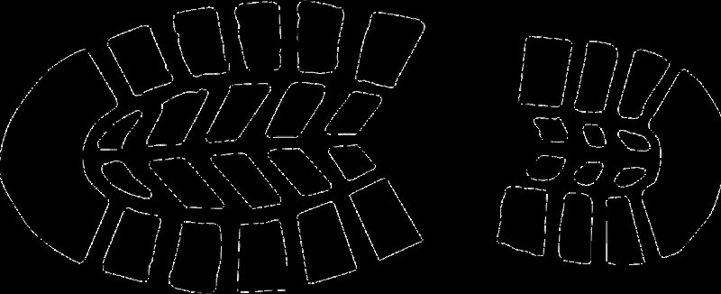 Отпечаток подошвы обуви