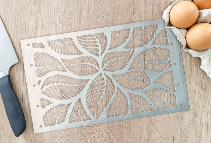 Бумажные трафареты для выпечки