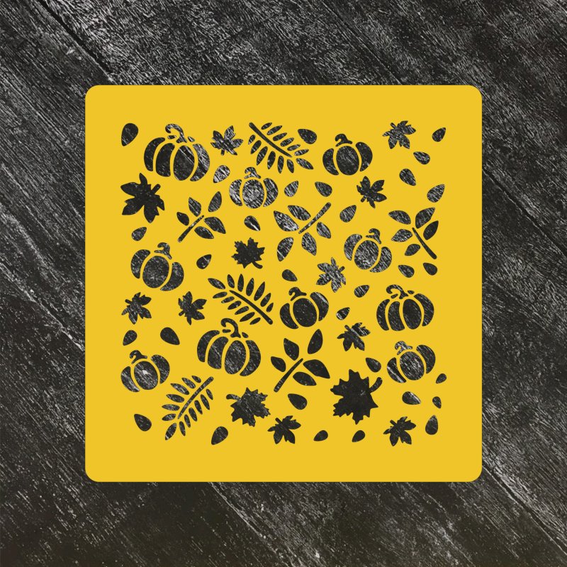 Трафареты для пряников осенние