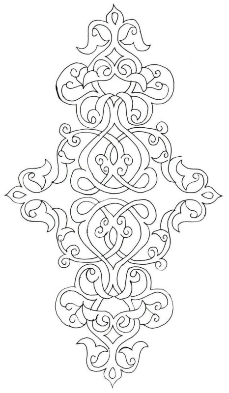 Трафарет узоры