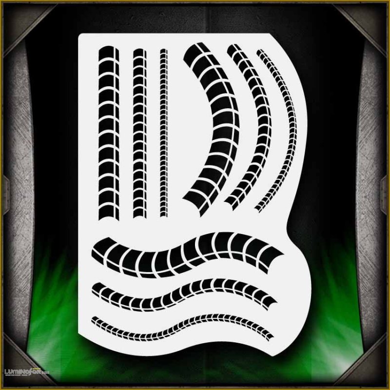 Трафареты для аэрографии биомеханика