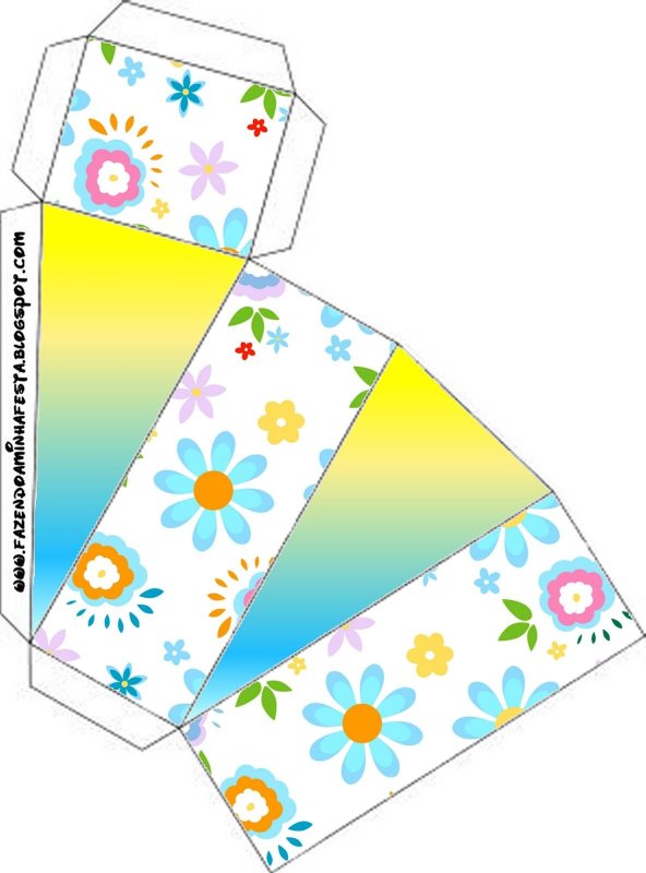 Коробочки шаблоны для печати