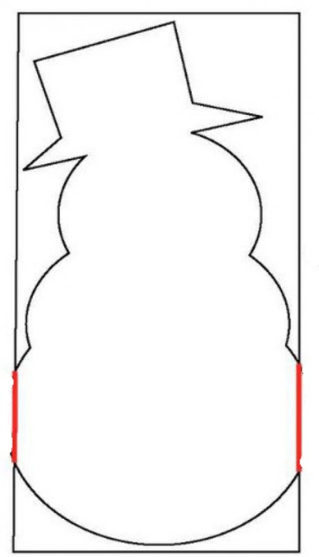 Шаблоны для гирлянды на новый год