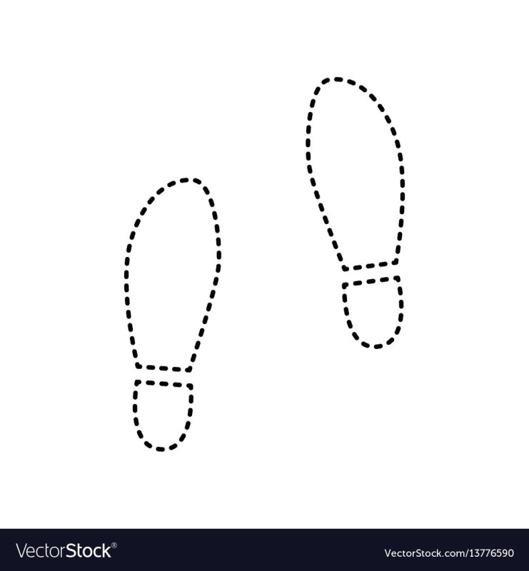 Следы обуви