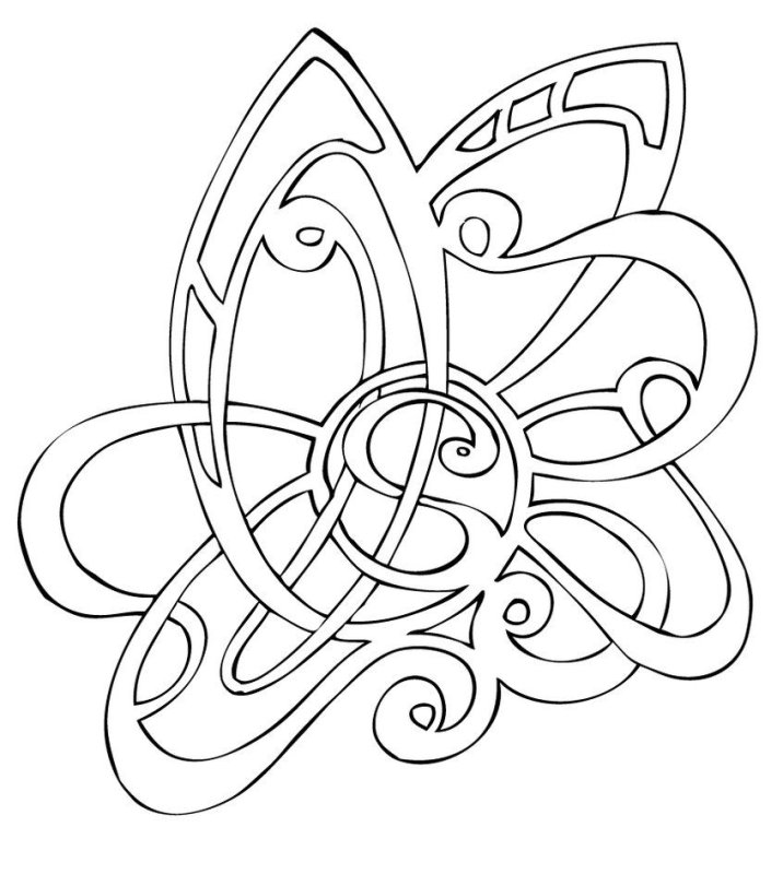 Орнамент арт нуво Модерн