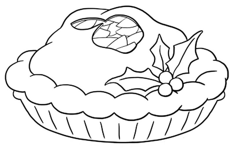 Рисунок пирога