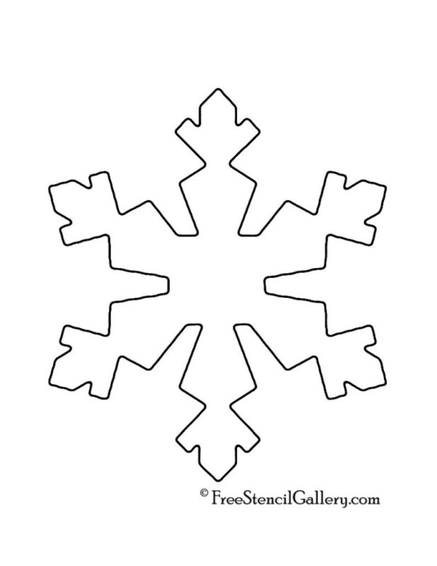 Снежинки шаблоны для вырезания