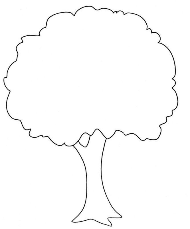 Аппликация дерево