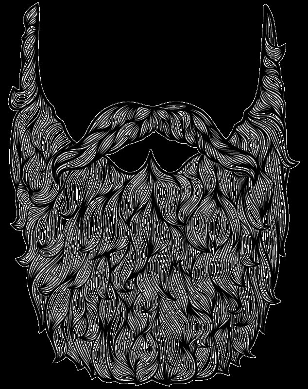 Борода для распечатки