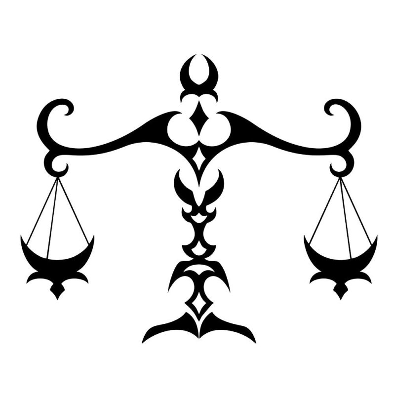 Стилизованные весы