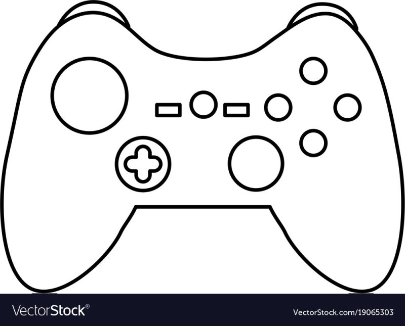 PLAYSTATION 5 геймпад чертеж