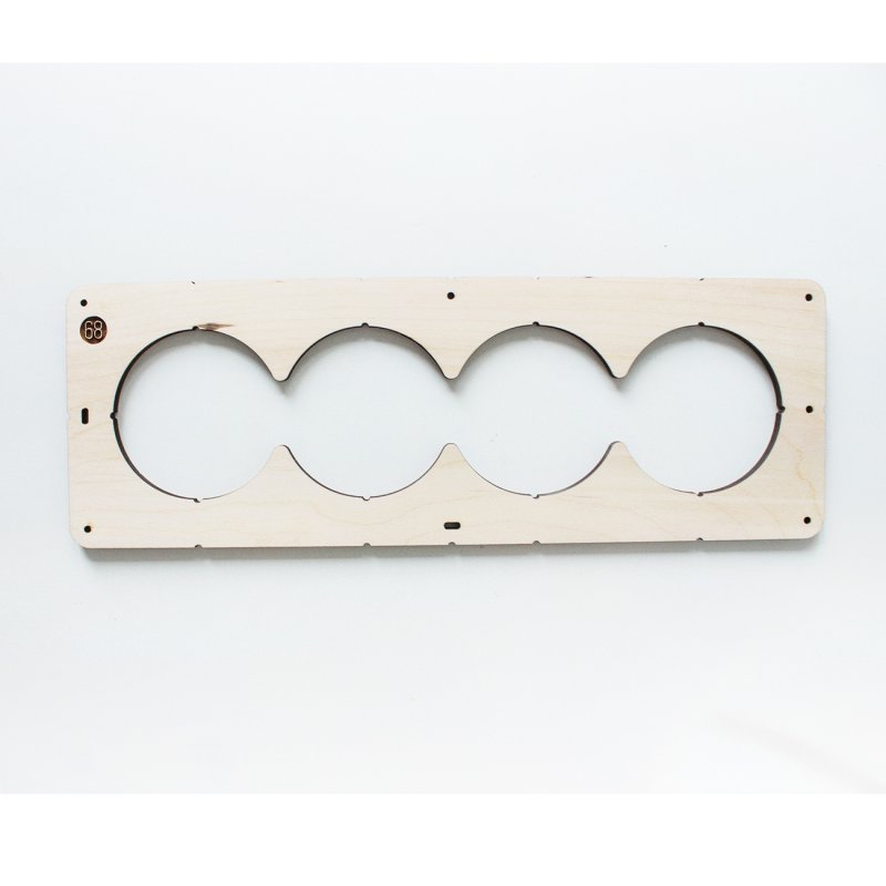 Шаблон для подрозетников 68 мм