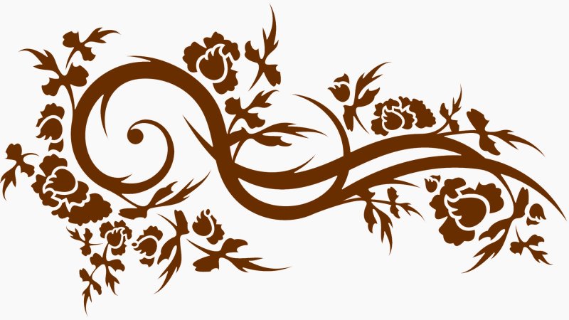 Узоры без фона