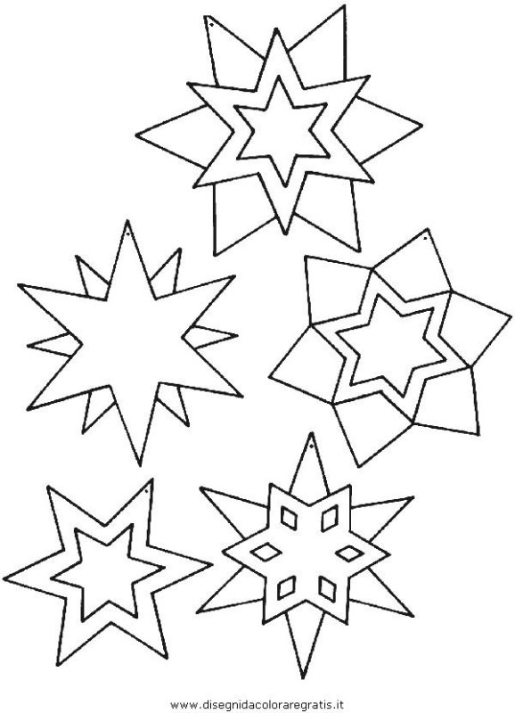 Новогодние раскраски снежинки