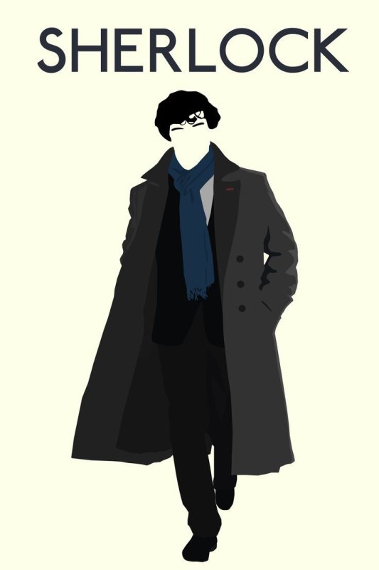 Шерлок Бенедикт Камбербэтч Постер