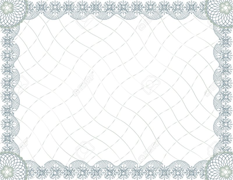 Защитная сетка гильош для документов вектор