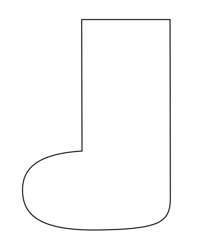 Валенок для вырезания