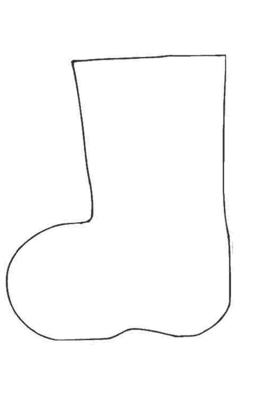 Валенки раскраска