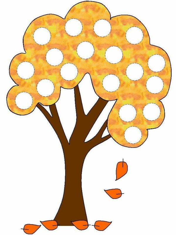 Ствол дерева для аппликации