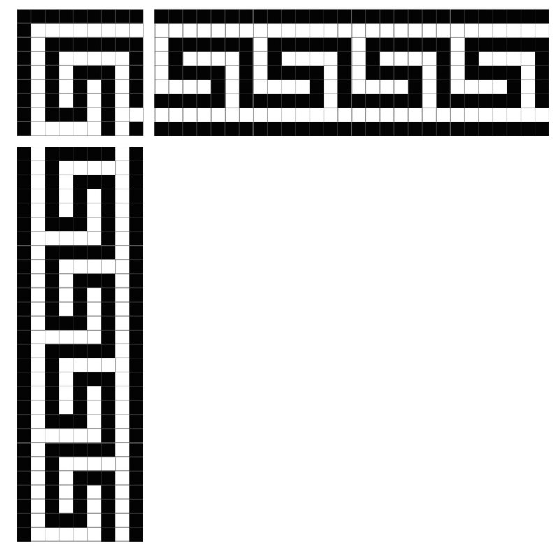 Греческий орнамент Меандр