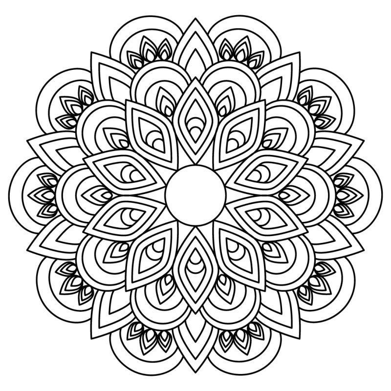 Мандала СВГ