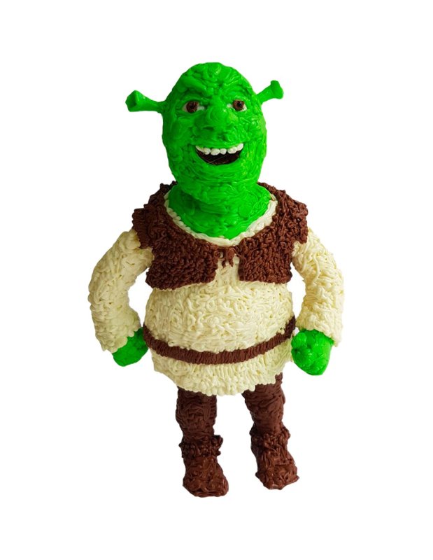 Шрек для 3д ручки