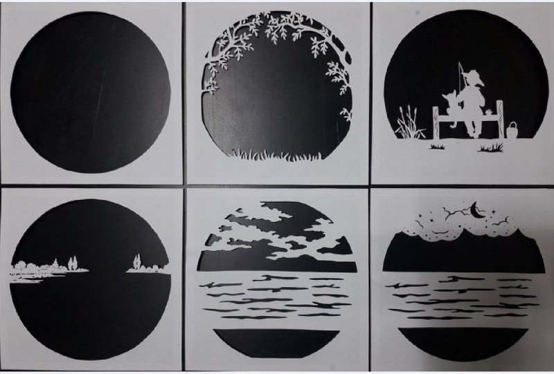 Многослойный трафарет