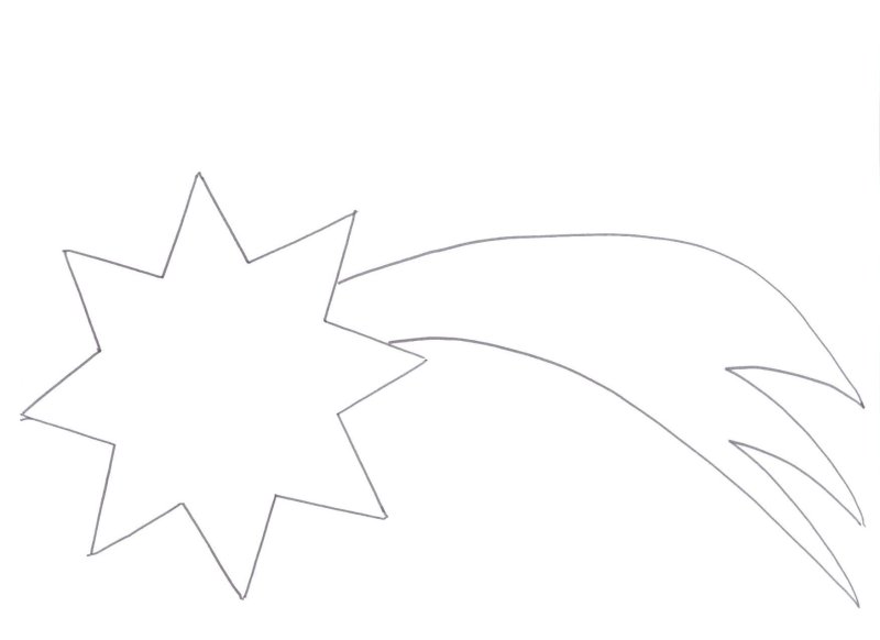 Комета контур