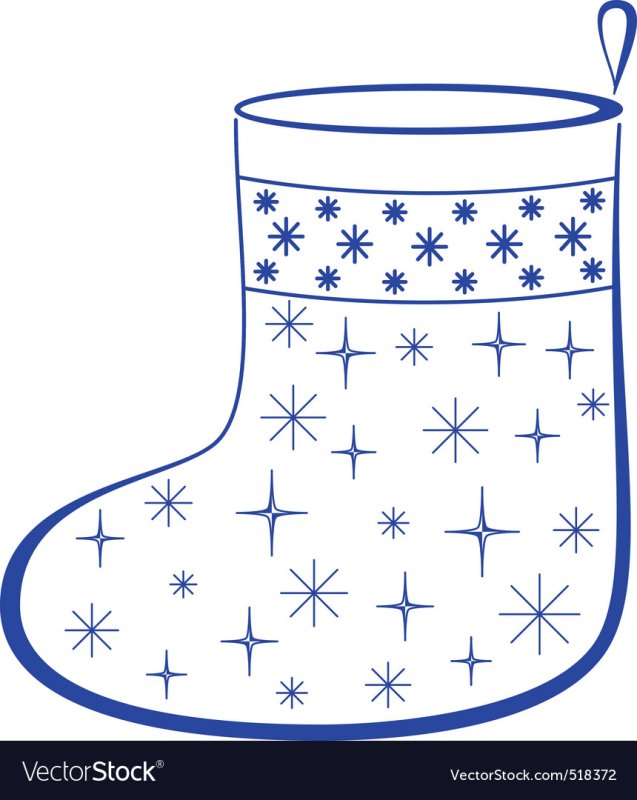 Рисование валенки