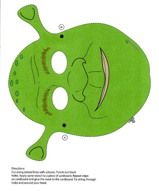 Бумажные маски для лица