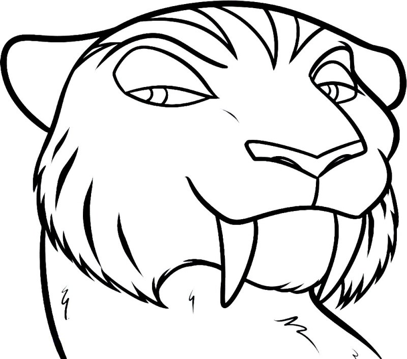 Саблезубый тигр из ледникового периода Шира