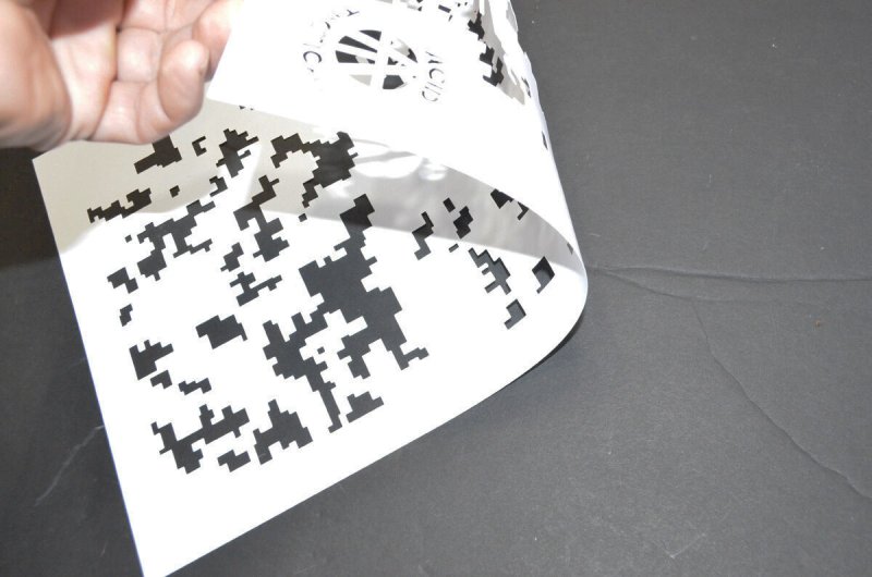 Трафарет для камуфляжа на авто