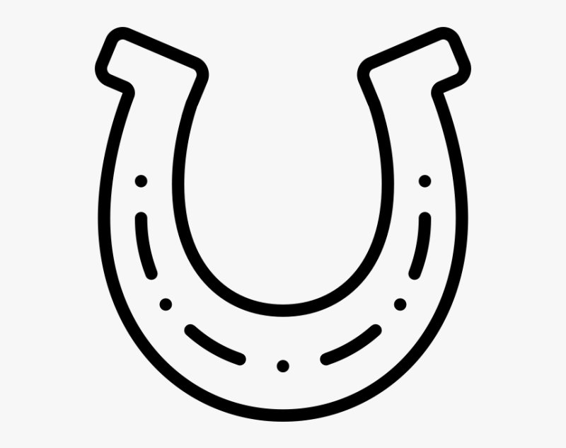 Подкова рисунок для детей