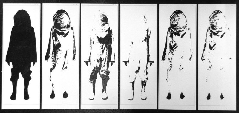 Трафаретное граффити