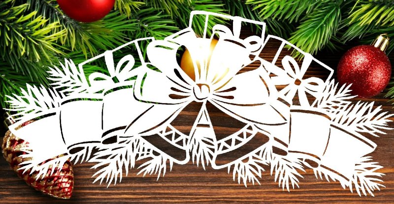 Украшения на окна КАРТОНКИНО