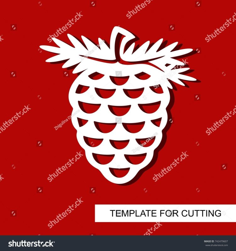 Шишки вырезалки