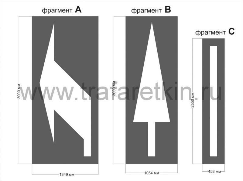 Разметка 1.18.1 площадь