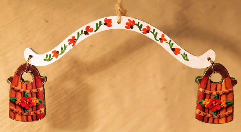 Коромысло расписное