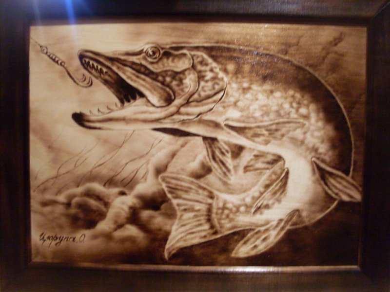 Панно Выжигание по дереву