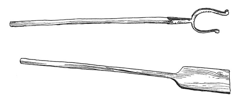 Кочерга ухват помело