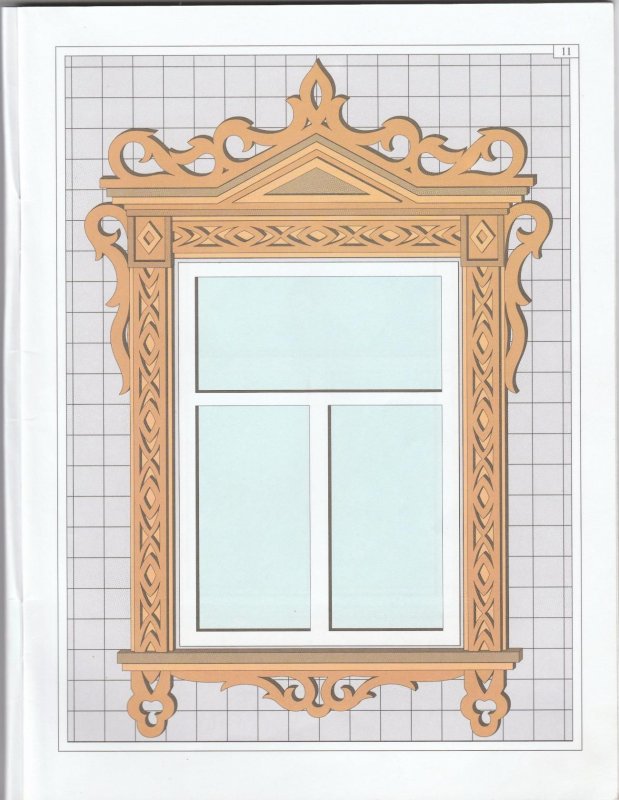 Резные наличники на окна